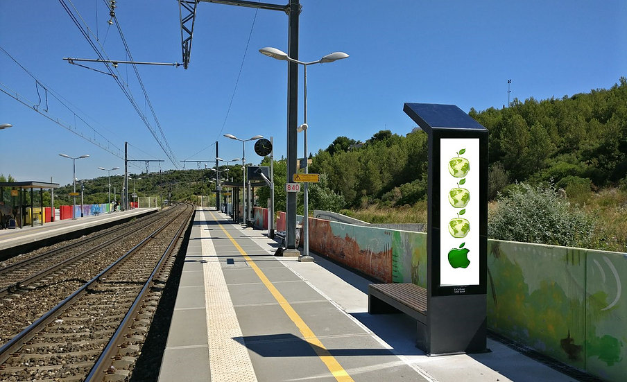 Smart Solar Benches